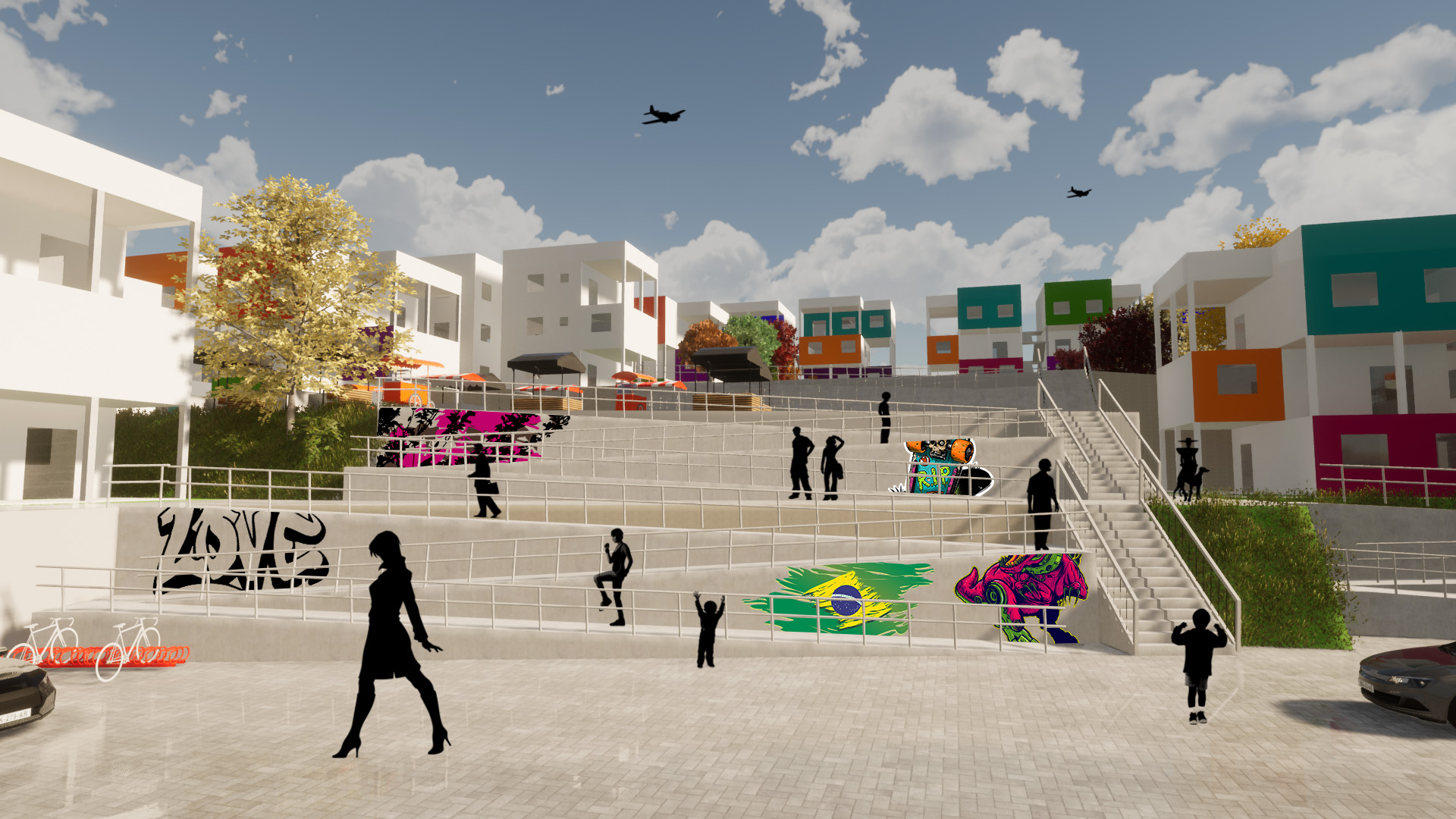 Perspectiva da entrada