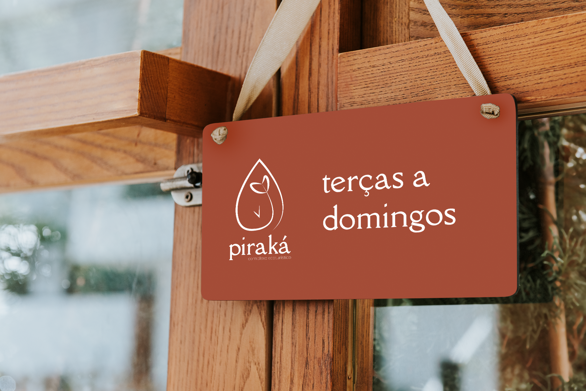 Mockup — frente do restaurante