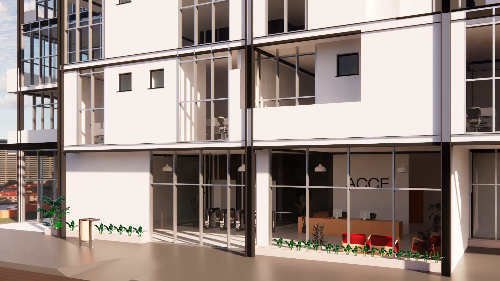 Planta de implantação